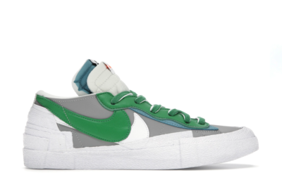 Nike Blazer Low Sacai Grey Classic Green